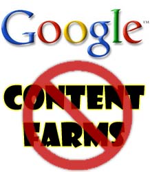 Google versus the content farms image